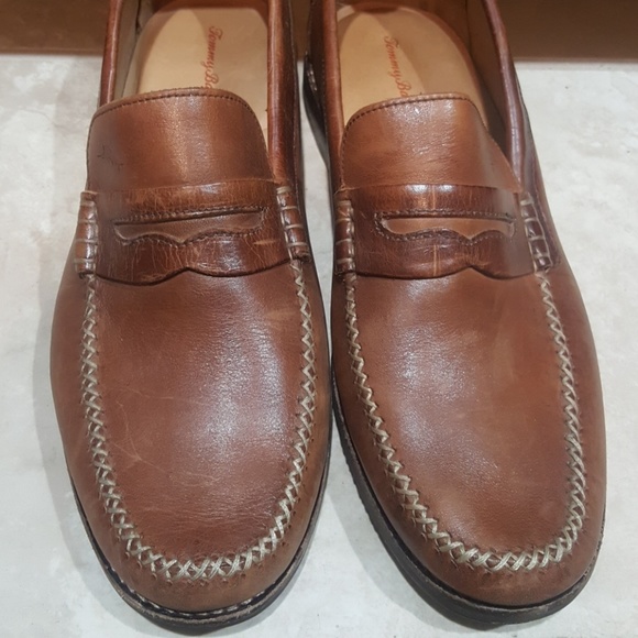 SOLD!! TOMMY BAHAMA "Finlay" Penny Loafers - Size 11 1/2 - Picture 3 of 7